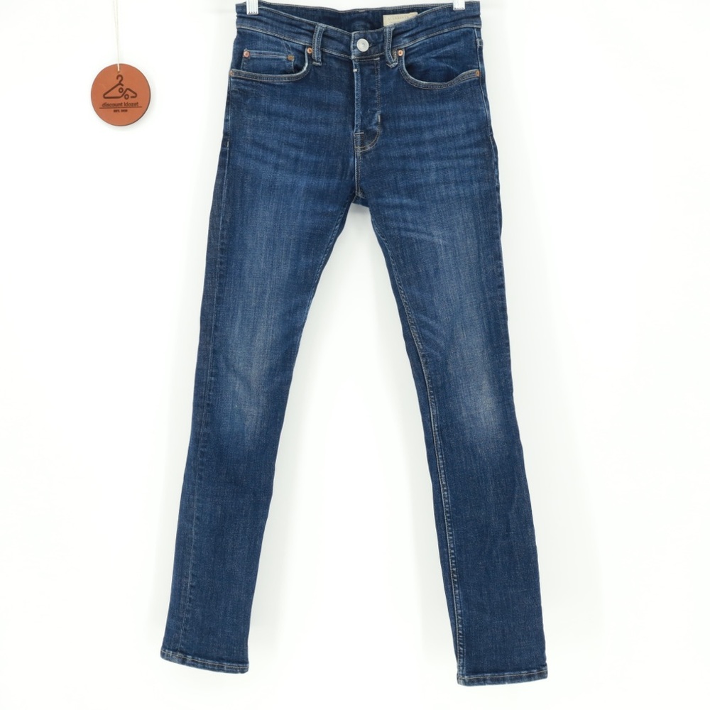 All Saints Dark Blue Women's Skinny Cigarette Jeans‎ Size 28